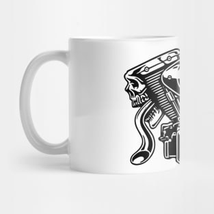 Skull engine Mug